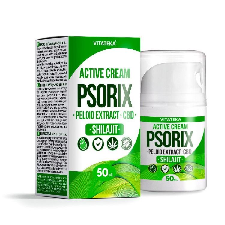 Kép PSORIX aktív krém (CBD + Mumio) – 50 ml – Vitateka