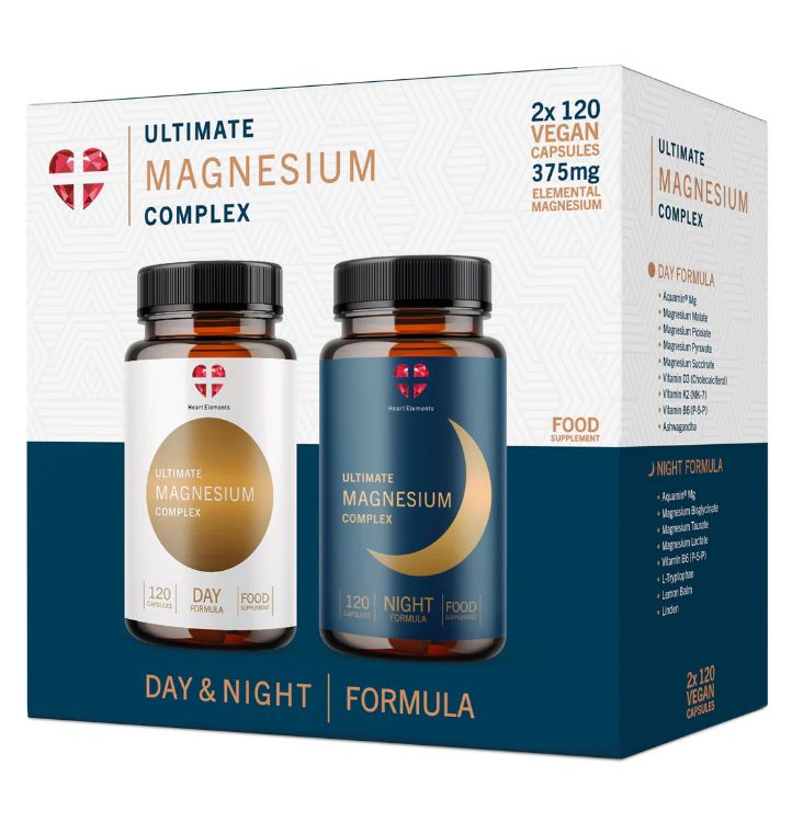 Kép Ultimate Magnesium Complex – 2 × 120 kapszula – Heart Elements