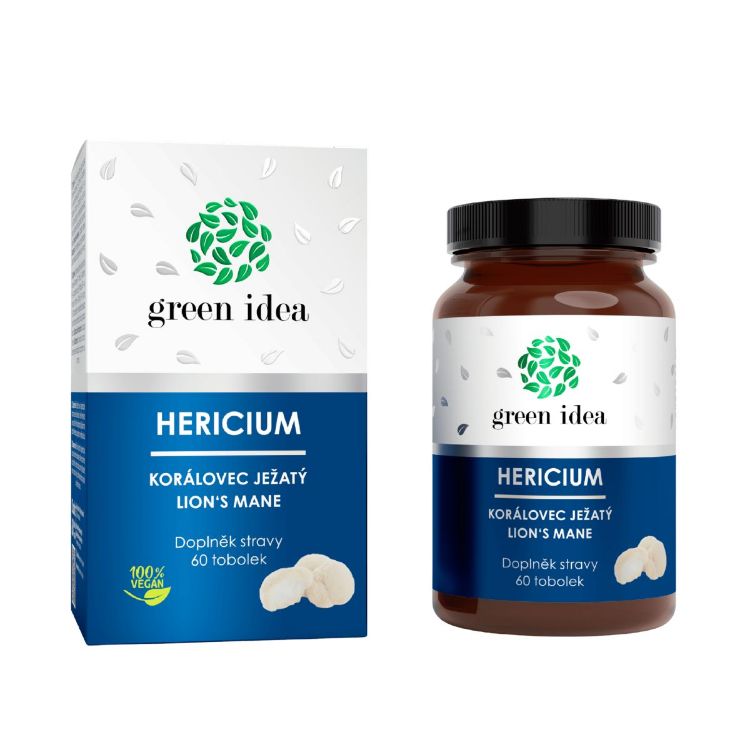 Kép Hericium – süngomba – 60 kapszula - Green idea