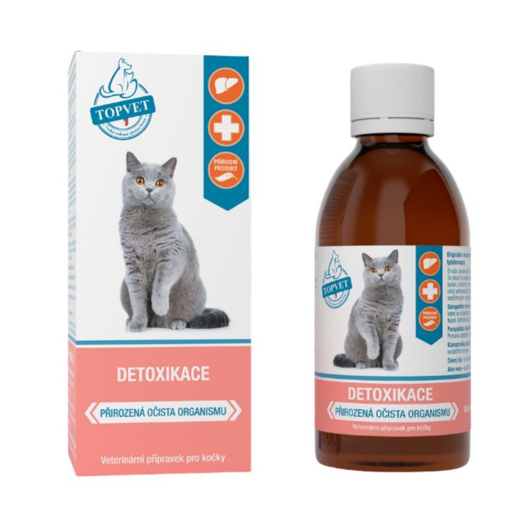 Kép Topvet Detoxikáció macskáknak 200 ml - Green idea