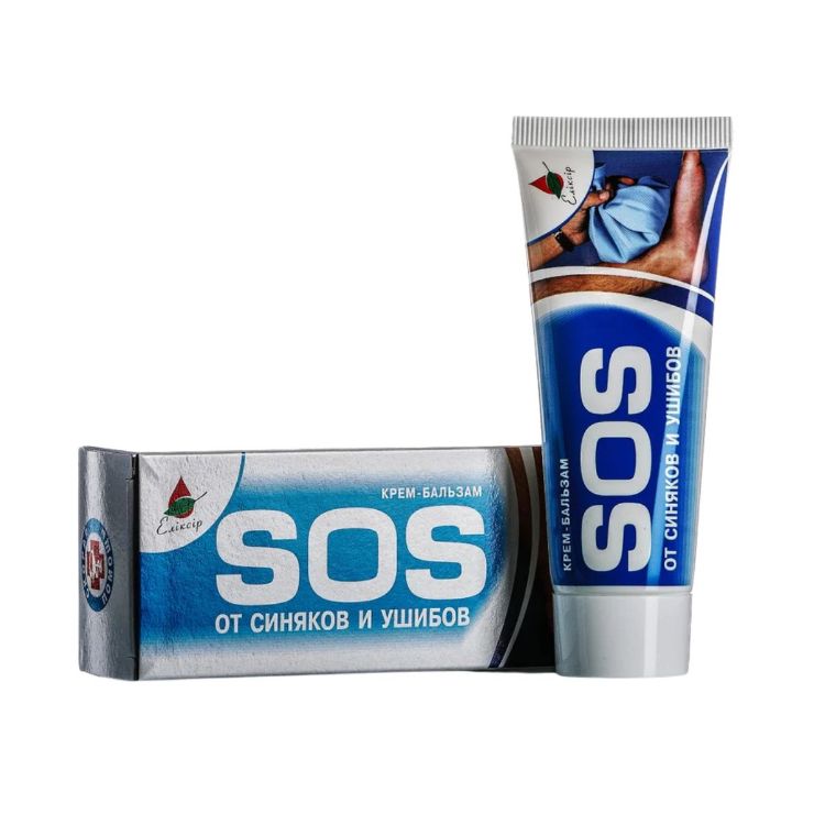 Kép SOS krémbalzsam zúzódásokra és véraláfutásokra - 75 ml – Elixir