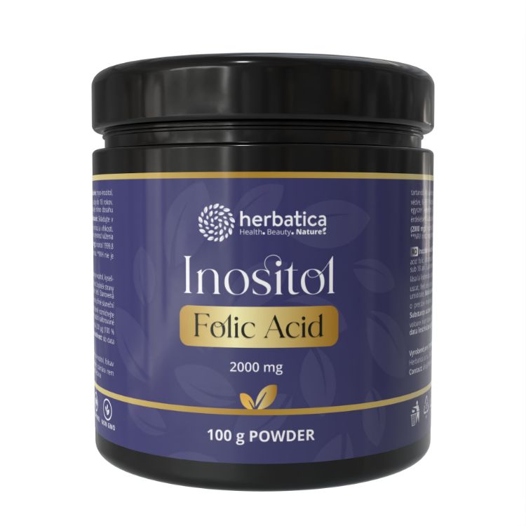 Kép Inozitol + folsav - 100 g por - Herbatica