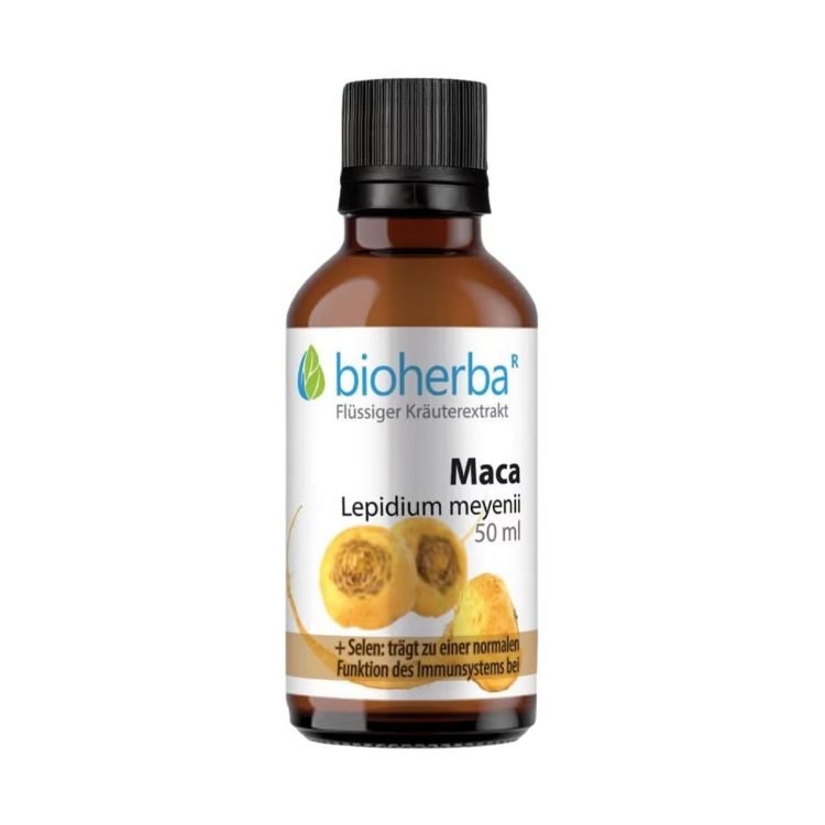 Kép Maca tinktúra cseppek B6-vitaminnal - 50 ml - Bioherba