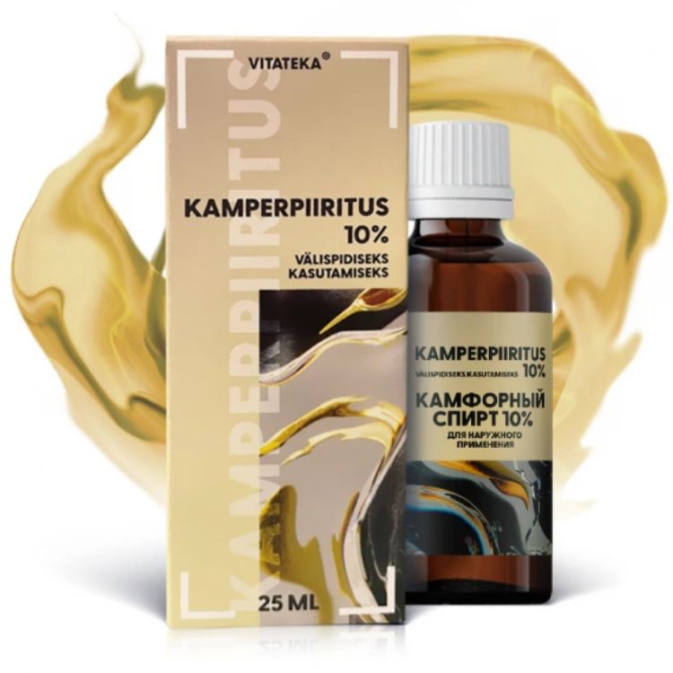 Kép Kámforos desztillátum 10% – 25 ml – Vitateka