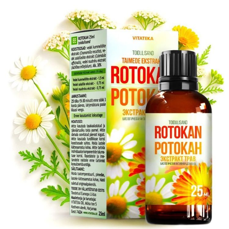 Kép Rotokan – gyógynövényes elixír – 25 ml – Vitateka