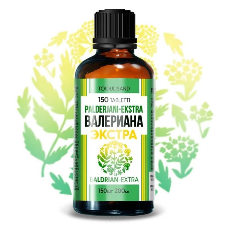 Kép Vitateka Valeriana kivonat 200 mg – 150 tabletta