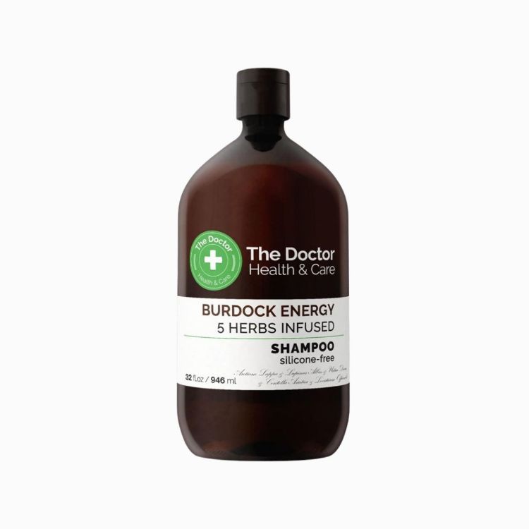 Kép The Doctor Health and Care Burdock Energy hajhullás elleni sampon - 946 ml - The Doctor Health & Care