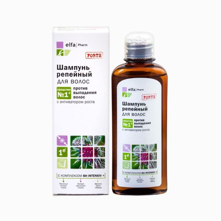 Kép Bojtorján sampon hajhullás ellen – 200 ml – Elfa Pharm