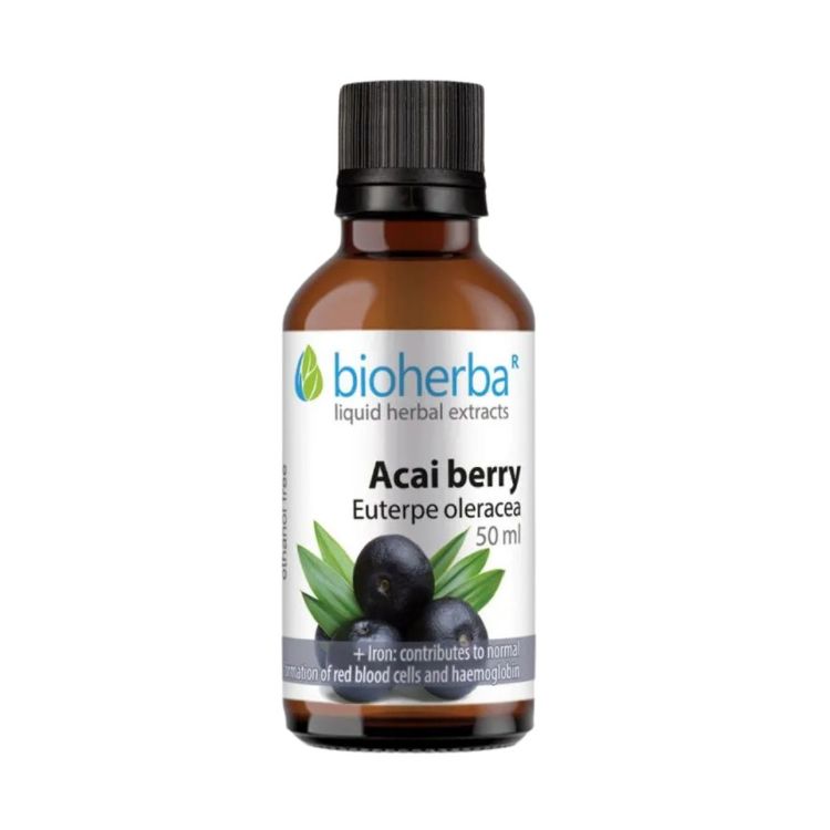 Kép Acai bogyó tinktúra cseppek - 50 ml - Bioherba