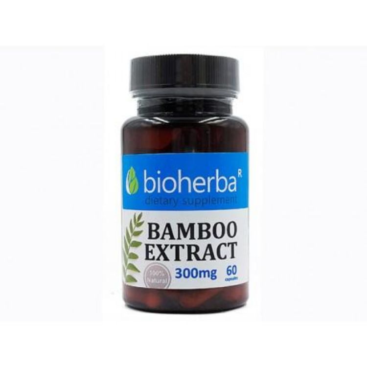 Kép Bioherba bambuszkivonat 300 mg – 100 kapszula