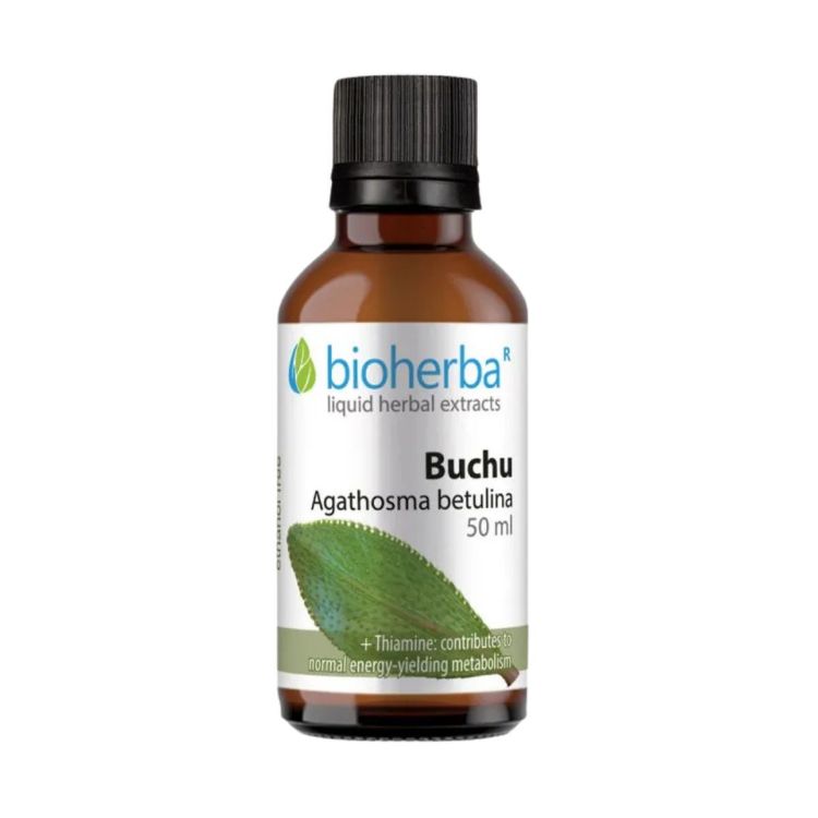 Kép Buchu tinktúra cseppek B1-vitaminnal – 50 ml – Bioherba