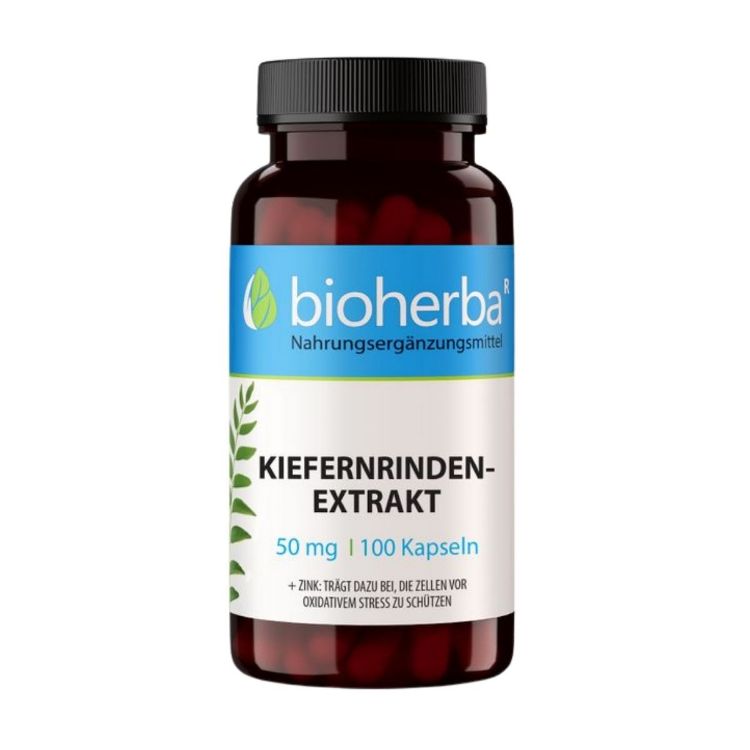 Kép Bioherba fenyőkéreg-kivonat 50 mg - 100 kapszula