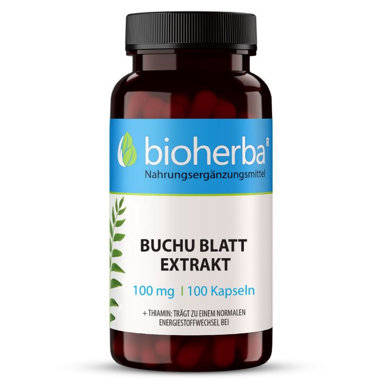 Kép Bioherba buchu levél kivonat 100 mg – 100 kapszula