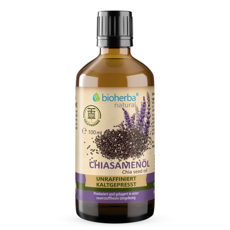 Kép Bioherba hidegen sajtolt chiaolaj – 100 ml