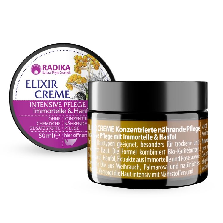 Kép Bioherba intenzív regeneráló krém immortelle olajjal és kendermagolajjal - 50 ml