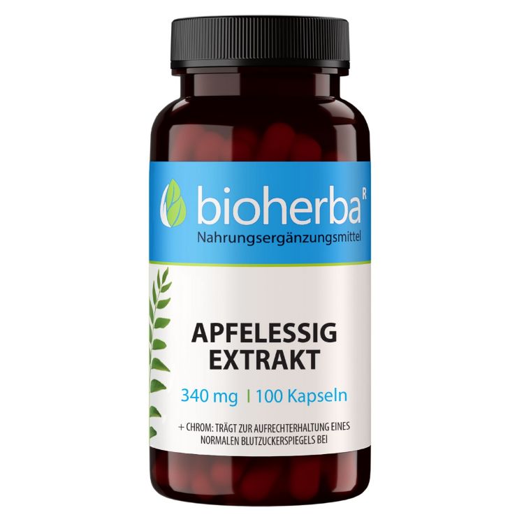 Kép Almaecet-kivonat 340 mg – 100 kapszula – Bioherba