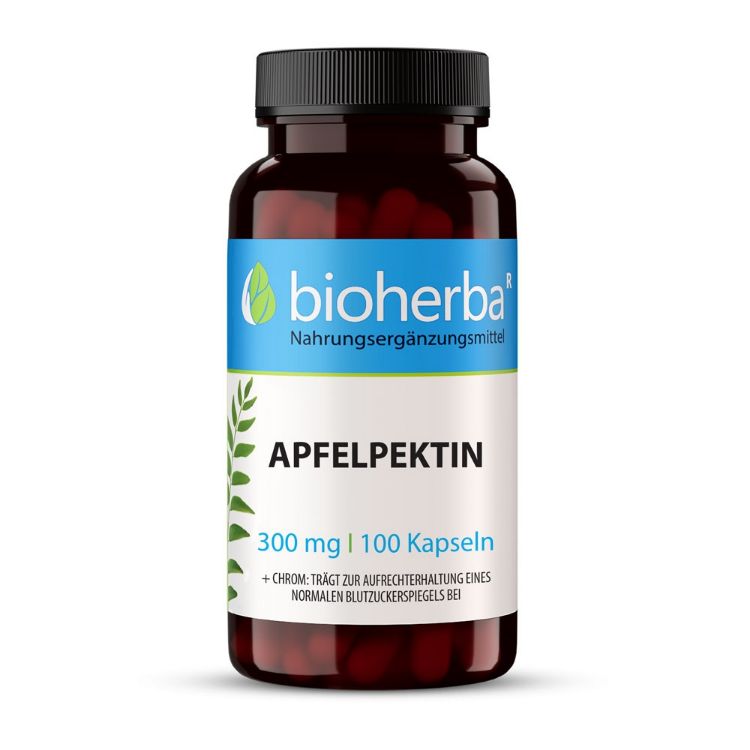 Kép Bioherba Almpektin 300 mg krómmal – 100 kapszula