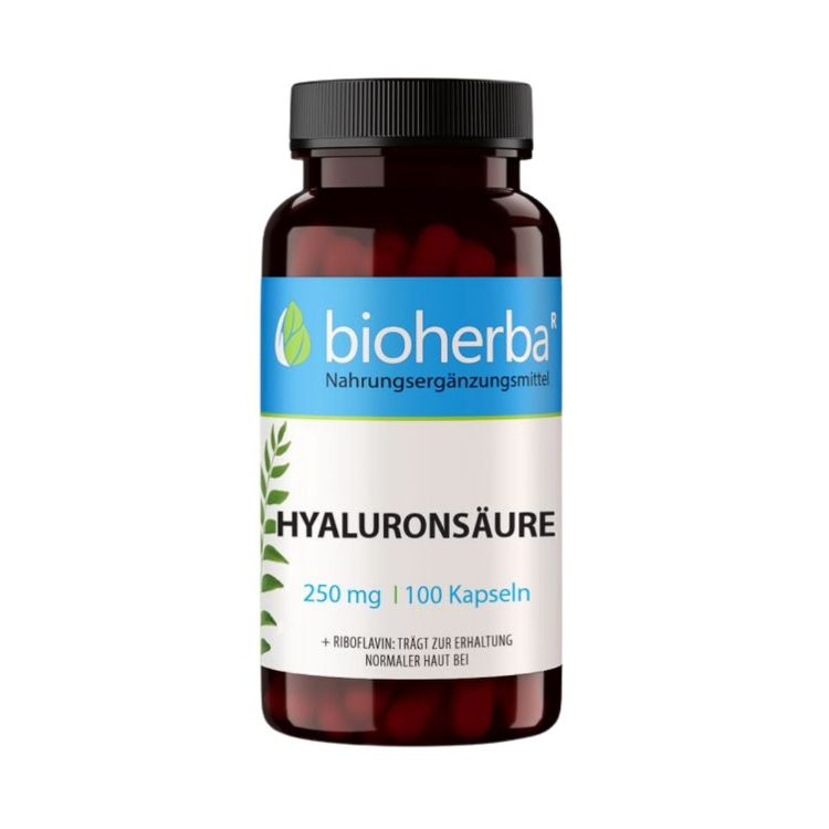 Kép Bioherba Hialuronsav 250 mg biotinnal – 100 kapszula