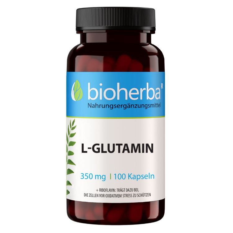 Kép L-glutamin 350 mg – 100 kapszula – Bioherba