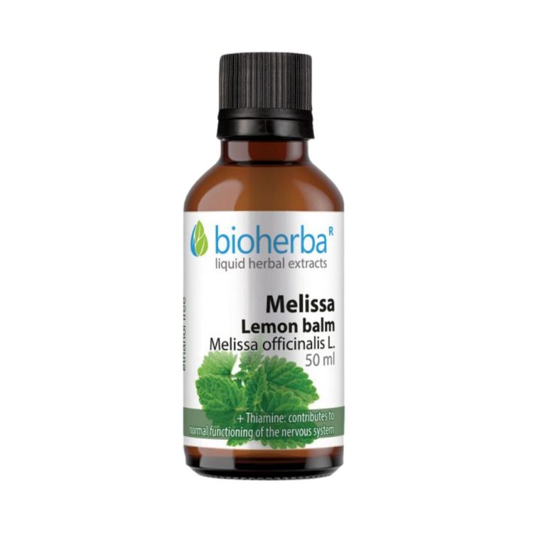 Kép Bioherba citromfű tinktúra cseppek – 50 ml