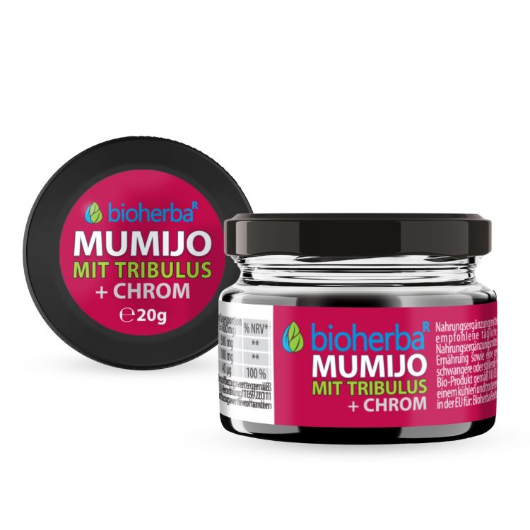 Kép Mumio Shilajit kivonat tribulusszal - 20 g - Bioherba