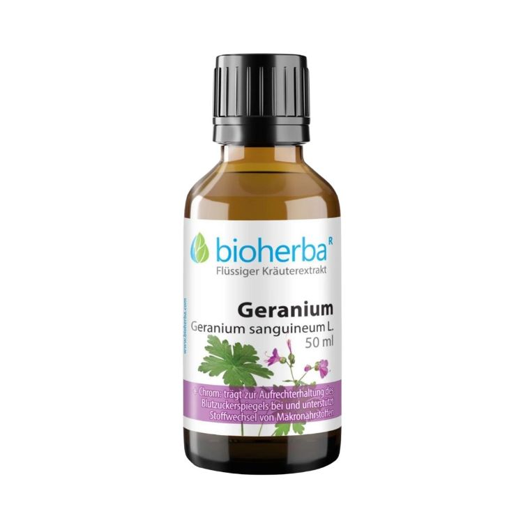 Kép Vérvörös gólyaorr tinktúra cseppek - 50 ml - Bioherba