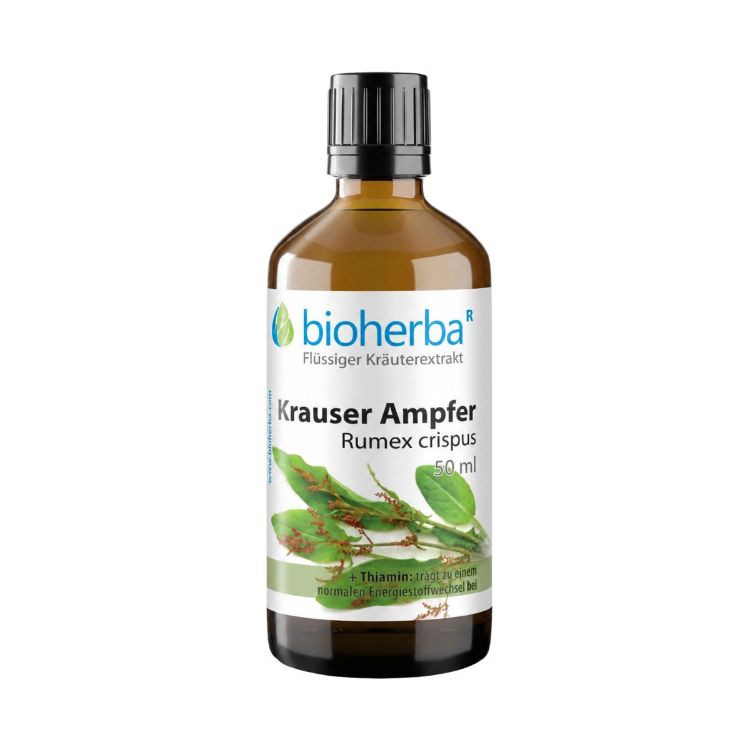 Kép Fodros lórom tinktúra cseppek – 50 ml – Bioherba