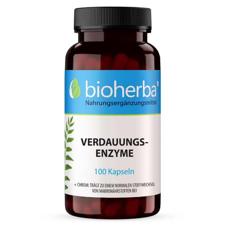 Kép Bioherba emésztőenzimek – 100 kapszula