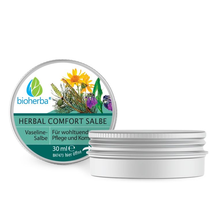 Kép Bioherba vazelines gyógynövényes kenőcs fekete nadálytővel és árnikával - 30 ml