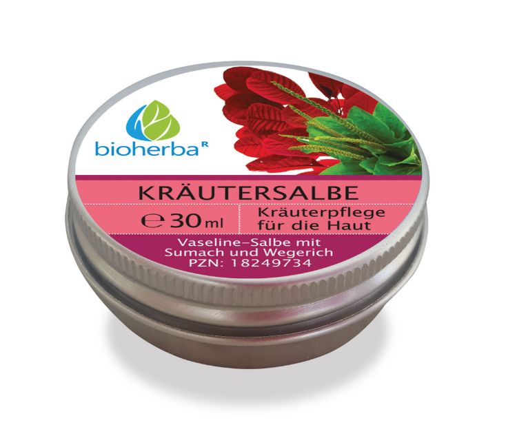 Kép Bioherba vazelines gyógynövényes kenőcs szömörcével és lándzsás útifűvel – 30 ml