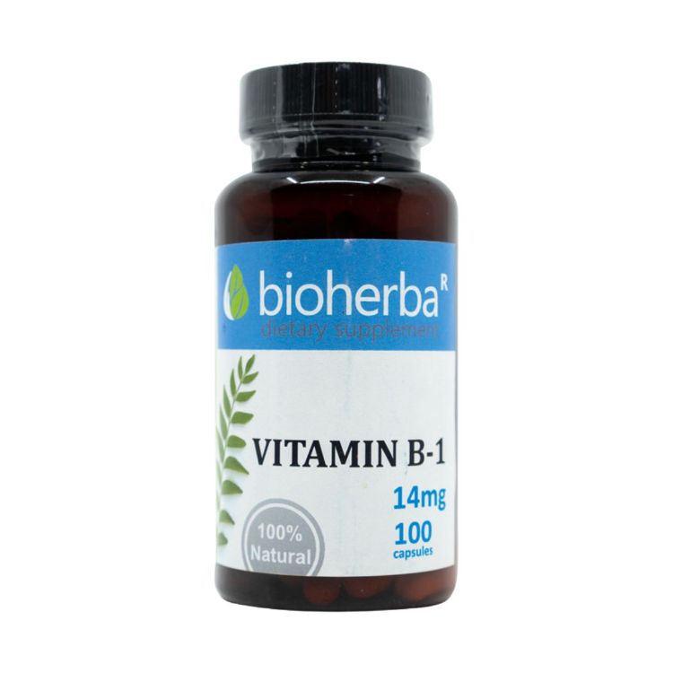 Kép Bioherba B1-vitamin (tiamin) 14 mg – 100 kapszula