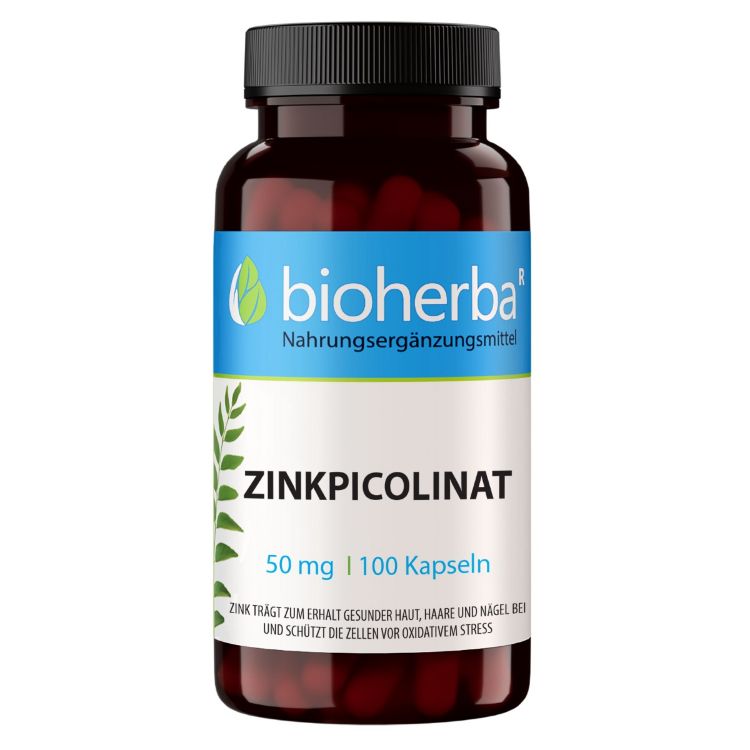 Kép Bioherba Cink-pikolinát 50 mg – 100 kapszula