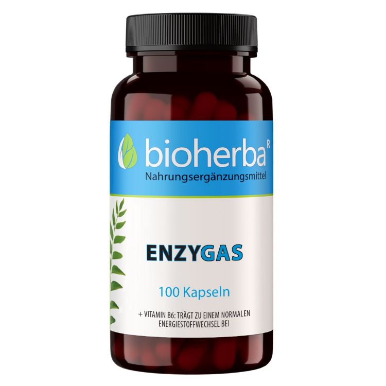 Kép Anti-Gas – puffadás elleni enzimek – 100 kapszula – Bioherba