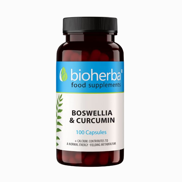 Kép Boswellia és kurkumin – 100 kapszula – Bioherba