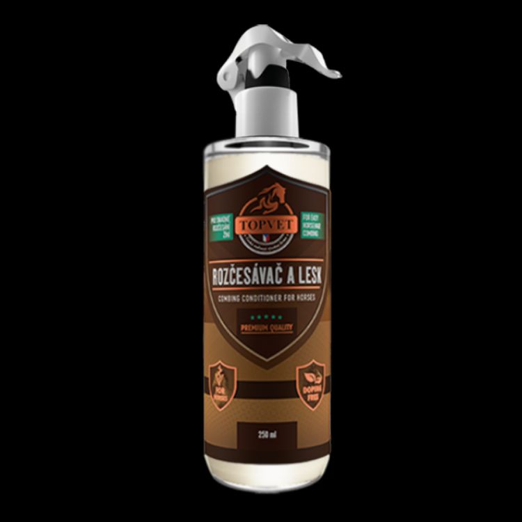 Kép Green idea kifésülő és fényesítő spray lovaknak 250 ml