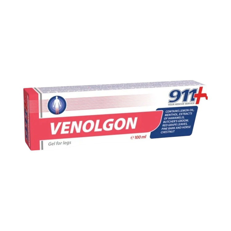 Kép VENOLGON lábgél – 100 ml – Twinstec 911+