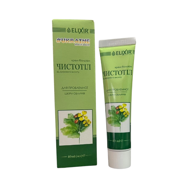 Kép Krémes balzsam „Vérehulló fecskefű kivonat” – Elixir – 40 ml