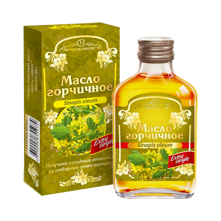 Kép 100% hidegen sajtolt mustárolaj - Specialist - 100 ml Kötet: 100 ml