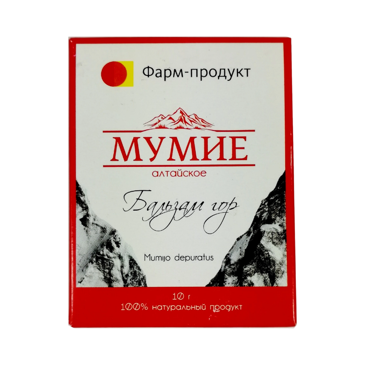 Kép Altaji mumio - Farm Produkt - 10 g Súly: 10 g