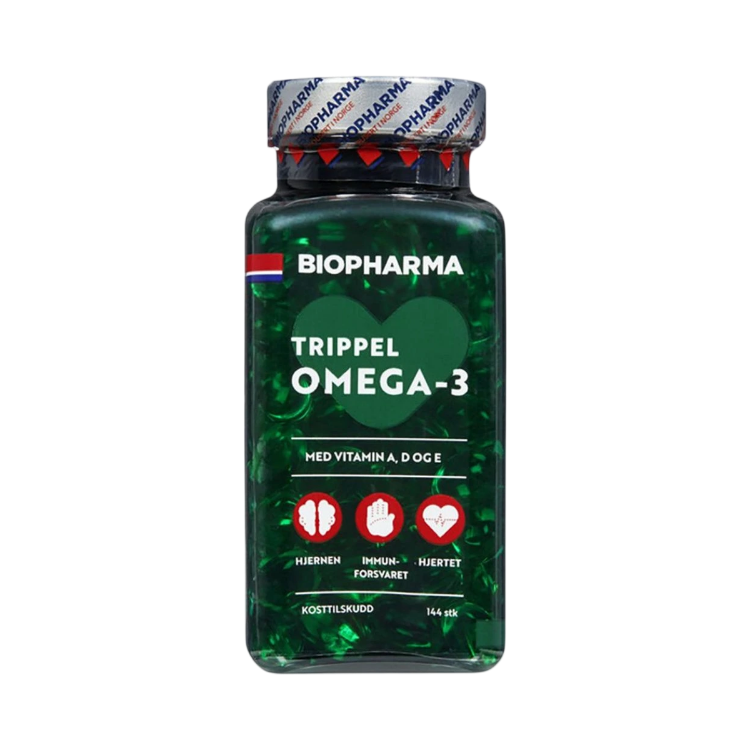 Kép Trippel Omega 3 - Biopharma - 144 kapszula