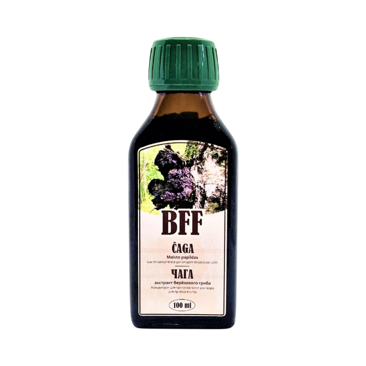 Kép Chaga kivonat belsőleges oldat készítéséhez, 100 ml - BFF