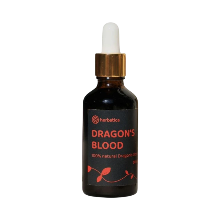 Kép Herbatica Sárkányvér – természetes gyanta Ecuadorból – cseppek 50 ml