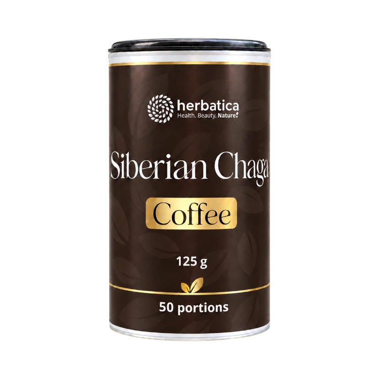 Kép Herbatica Szibériai chaga prémium instant arabica kávéval – 125 g