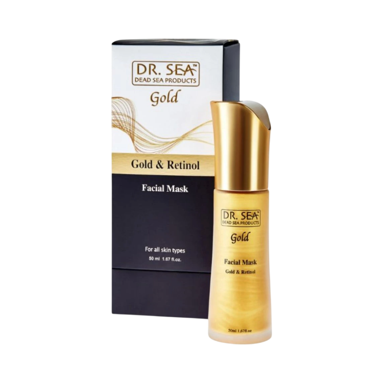 Kép Dr. Sea Gold & Retinol arcpakolás - 50 ml
