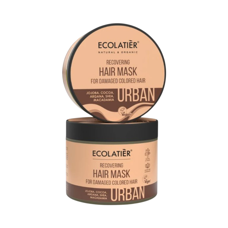 Kép Ecolatier regeneráló hajmaszk sérült és festett hajra – 380 ml