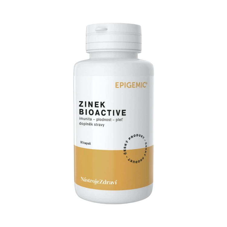 Kép Epigemic® BioActive BIO cink – 90 kapszula