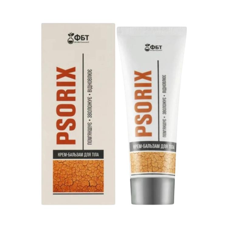 Kép PSORIX testápoló krém-balzsam pikkelysömörre hajlamos bőrre - 75 ml - FBT