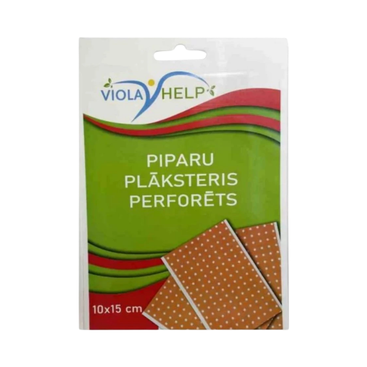 Kép ViolaHerb ViolaHelp kapszaicines melegítő tapasz paprikakivonattal, 10x15 cm