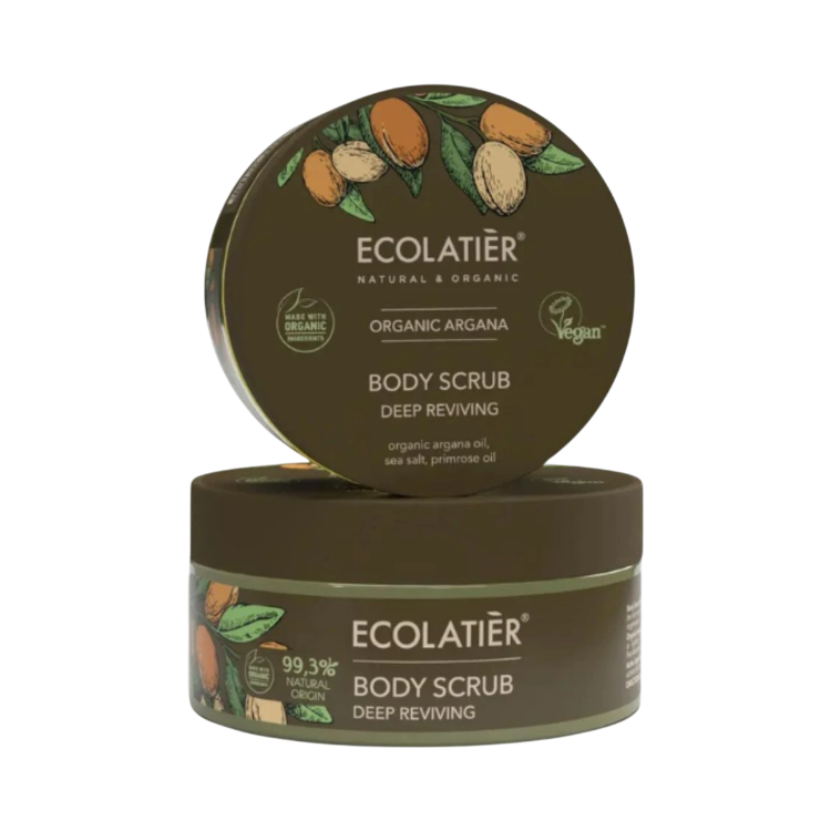 Kép Ecolatier Organic Argana mélyen tápláló testradír – 300 g
