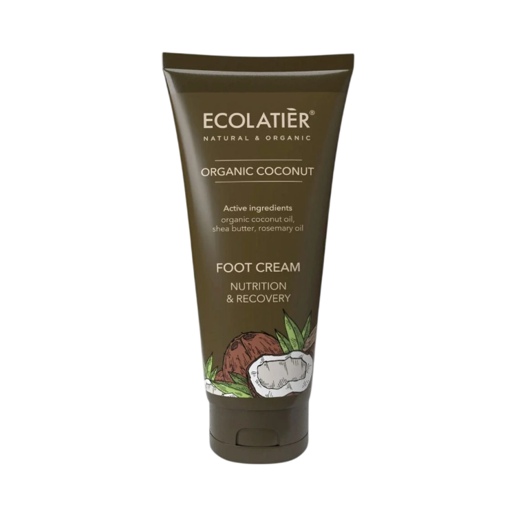 Kép Ecolatier Organic Coconut regeneráló lábkrém – 100 ml
